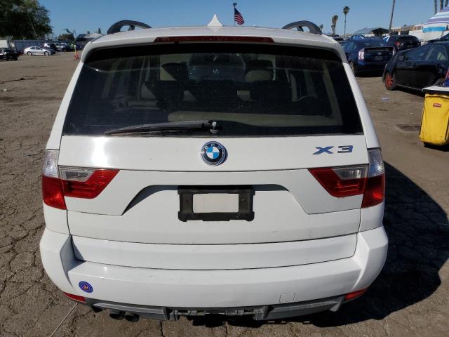 WBXPC93467WF19544 - 2007 BMW X3 3.0SI WHITE photo 6
