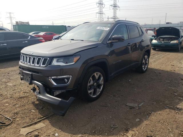 3C4NJCCB0JT406933 - 2018 JEEP COMPASS LIMITED GRAY photo 1