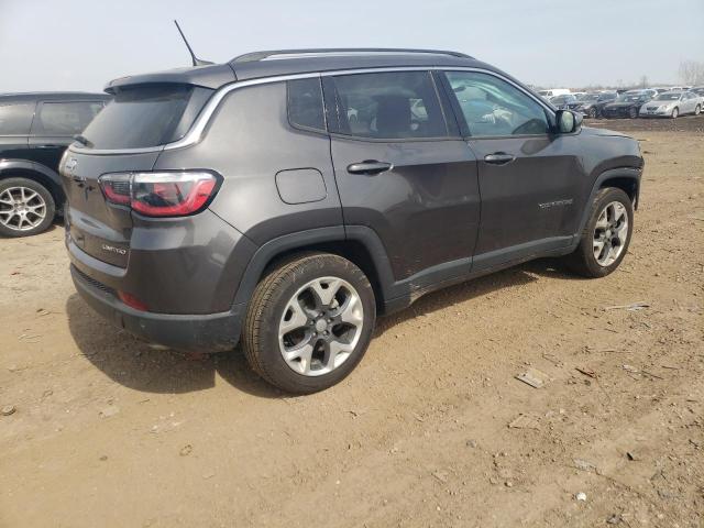 3C4NJCCB0JT406933 - 2018 JEEP COMPASS LIMITED GRAY photo 3