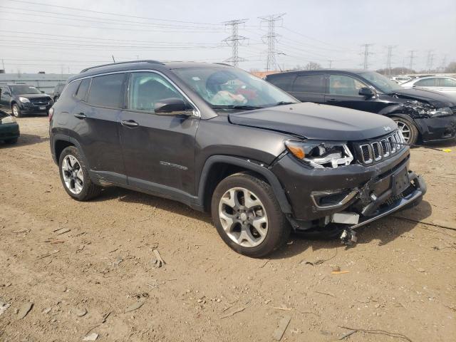 3C4NJCCB0JT406933 - 2018 JEEP COMPASS LIMITED GRAY photo 4