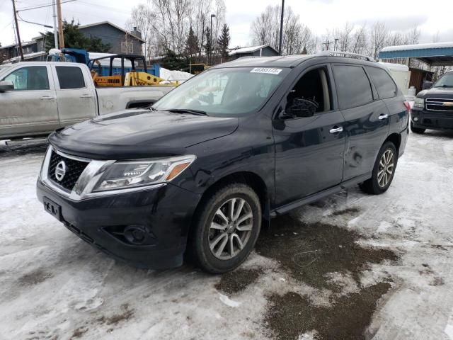 5N1AR2MMXEC668571 - 2014 NISSAN PATHFINDER S BLACK photo 1