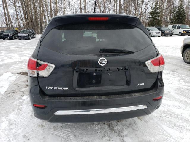 5N1AR2MMXEC668571 - 2014 NISSAN PATHFINDER S BLACK photo 6
