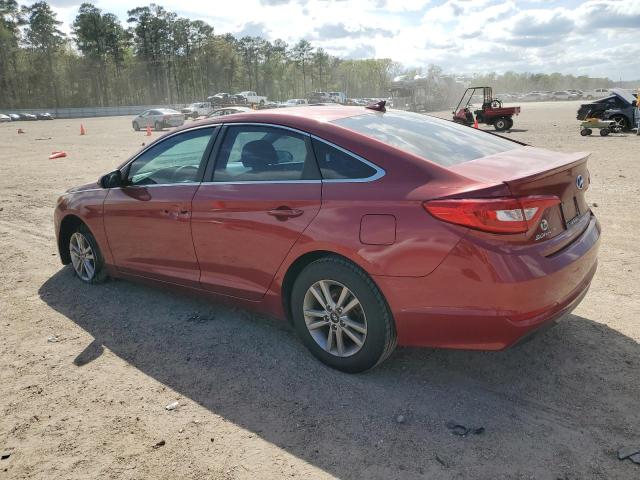 5NPE24AF1GH364029 - 2016 HYUNDAI SONATA SE BURGUNDY photo 2