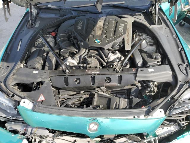 WBALZ3C58CDL71719 - 2012 BMW 650 I TURQUOISE photo 11