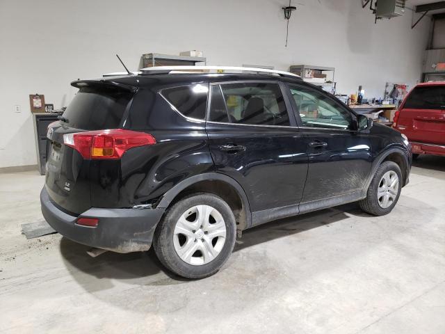 2T3BFREV6FW379879 - 2015 TOYOTA RAV4 LE BLACK photo 3