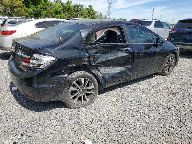 19XFB2F82EE059241 - 2014 HONDA CIVIC EX BLACK photo 3