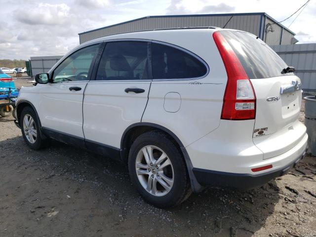 5J6RE4H51AL069046 - 2010 HONDA CR-V EX أبيض صورة 2