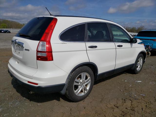 5J6RE4H51AL069046 - 2010 HONDA CR-V EX أبيض صورة 3