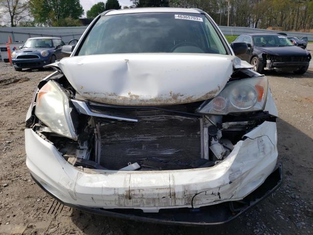5J6RE4H51AL069046 - 2010 HONDA CR-V EX أبيض صورة 5
