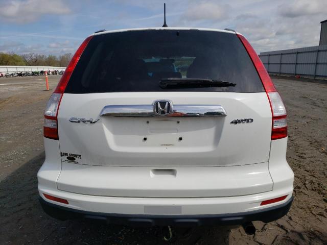 5J6RE4H51AL069046 - 2010 HONDA CR-V EX أبيض صورة 6
