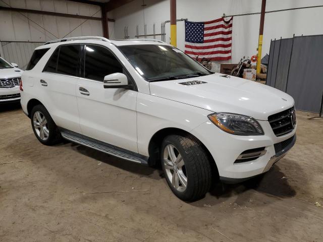 4JGDA5HB8EA279390 - 2014 MERCEDES-BENZ ML 350 4MATIC WHITE photo 4