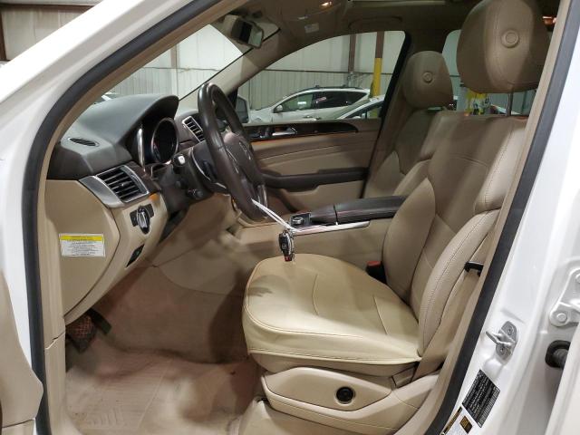 4JGDA5HB8EA279390 - 2014 MERCEDES-BENZ ML 350 4MATIC WHITE photo 7
