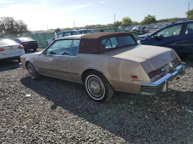 1G3AZ57YXEE343881 - 1984 OLDSMOBILE TORONADO BROUGHAM BEIGE photo 2