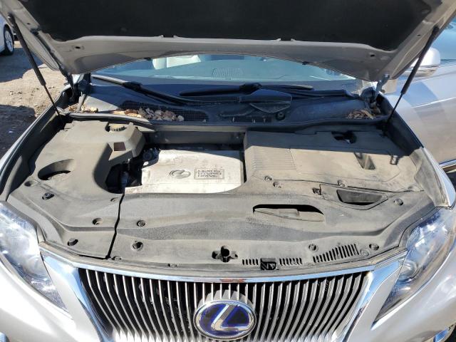 JTJZB1BA5C2407086 - 2012 LEXUS RX 450 SILVER photo 11