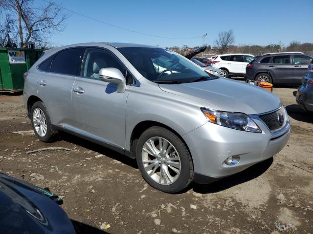 JTJZB1BA5C2407086 - 2012 LEXUS RX 450 SILVER photo 4