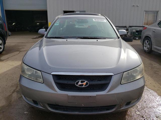 5NPEU46FX7H290502 - 2007 HYUNDAI SONATA SE SILVER photo 5