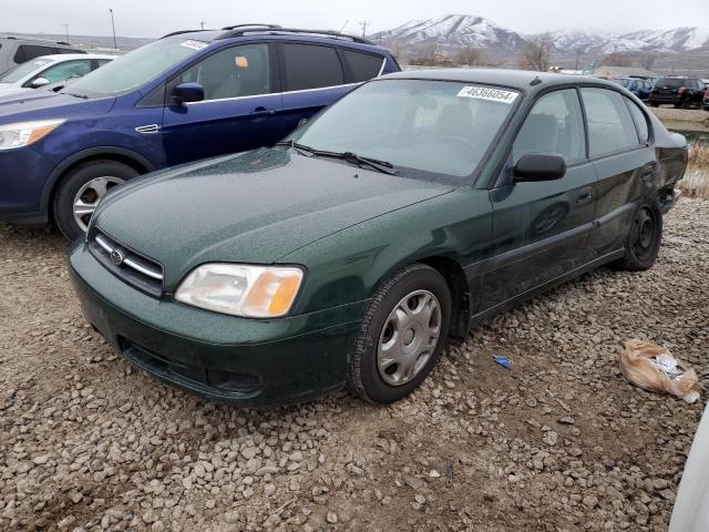 4S3BE6354Y7216294 - 2000 SUBARU LEGACY L GREEN photo 1