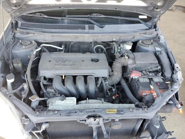 2T1KR32E35C414542 - 2005 TOYOTA COROLLA MA XR GRAY photo 11