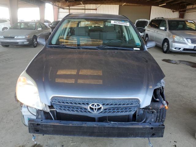 2T1KR32E35C414542 - 2005 TOYOTA COROLLA MA XR GRAY photo 5