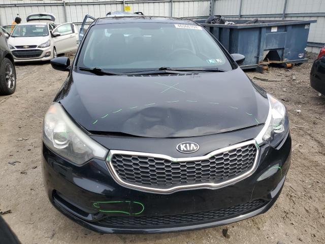 KNAFK4A62E5135311 - 2014 KIA FORTE LX BLACK photo 5