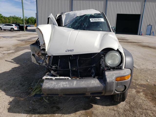 1J4GK48K74W267249 - 2004 JEEP LIBERTY SPORT WHITE photo 5