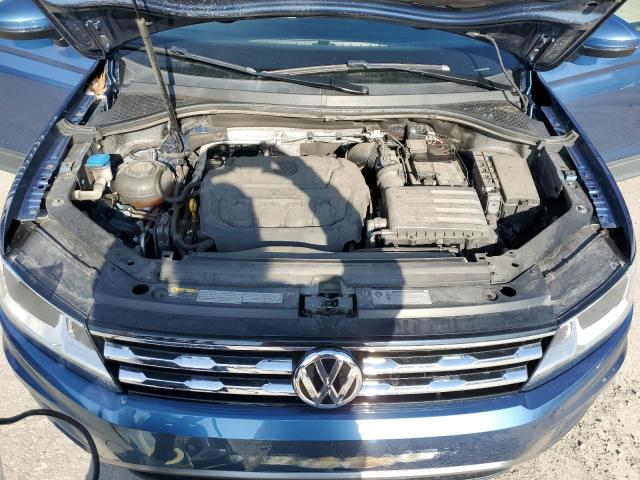 3VV0B7AX3JM123449 - 2018 VOLKSWAGEN TIGUAN S BLUE photo 11