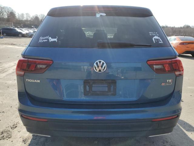 3VV0B7AX3JM123449 - 2018 VOLKSWAGEN TIGUAN S BLUE photo 6