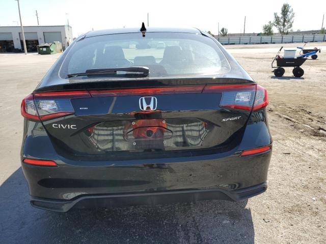 19XFL2H80PE021486 - 2023 HONDA CIVIC SPORT BLACK photo 6