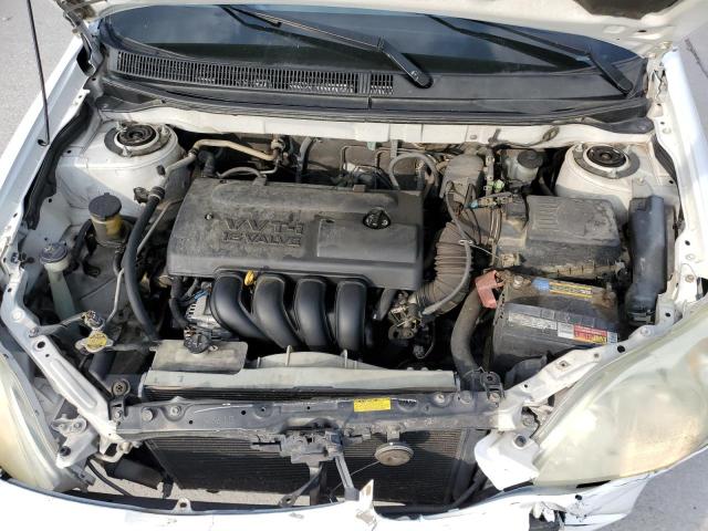 2T1KR32EX3C034191 - 2003 TOYOTA COROLLA MA XR WHITE photo 11
