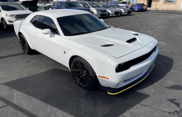 2C3CDZFJ8MH577919 - 2021 DODGE CHALLENGER R/T SCAT PACK WHITE photo 1