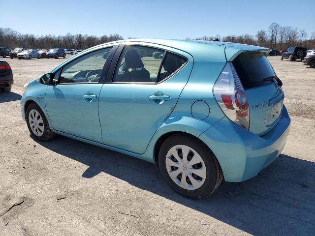 JTDKDTB34D1043813 - 2013 TOYOTA PRIUS C BLUE photo 2