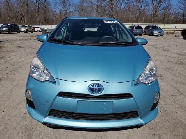 JTDKDTB34D1043813 - 2013 TOYOTA PRIUS C BLUE photo 5