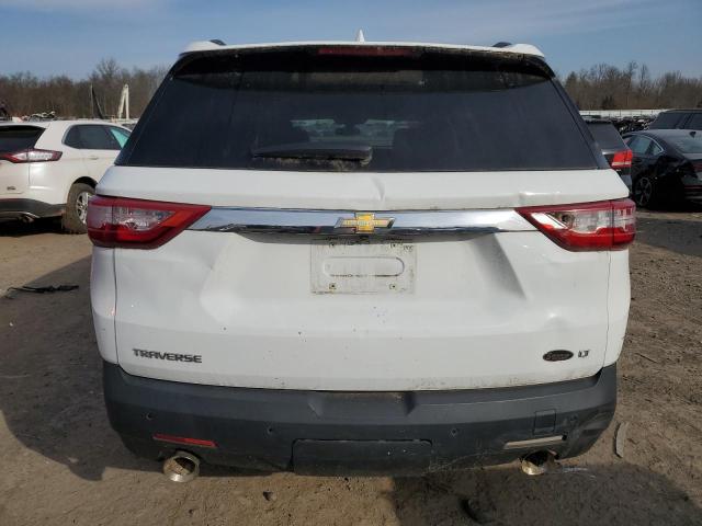 1GNERGKW7KJ144042 - 2019 CHEVROLET TRAVERSE LT WHITE photo 6