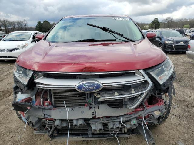 2FMPK4K82GBB30885 - 2016 FORD EDGE TITANIUM RED photo 5