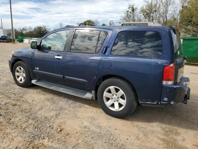 5N1BA08A97N717394 - 2007 NISSAN ARMADA SE BLUE photo 2