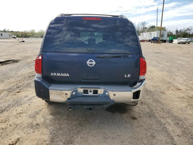 5N1BA08A97N717394 - 2007 NISSAN ARMADA SE BLUE photo 6