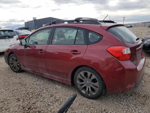 JF1GPAS65D2840406 - 2013 SUBARU IMPREZA SPORT LIMITED RED photo 2