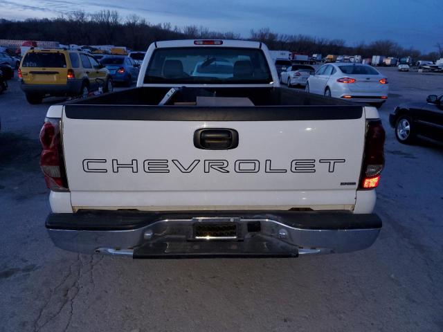 1GCEC14X07Z183383 - 2007 CHEVROLET SILVERADO C1500 CLASSIC WHITE photo 6