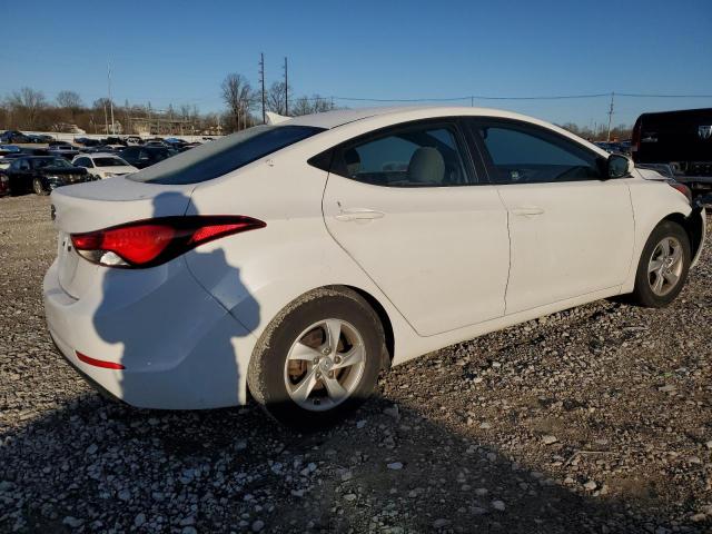 5NPDH4AE7FH604233 - 2015 HYUNDAI ELANTRA SE WHITE photo 3