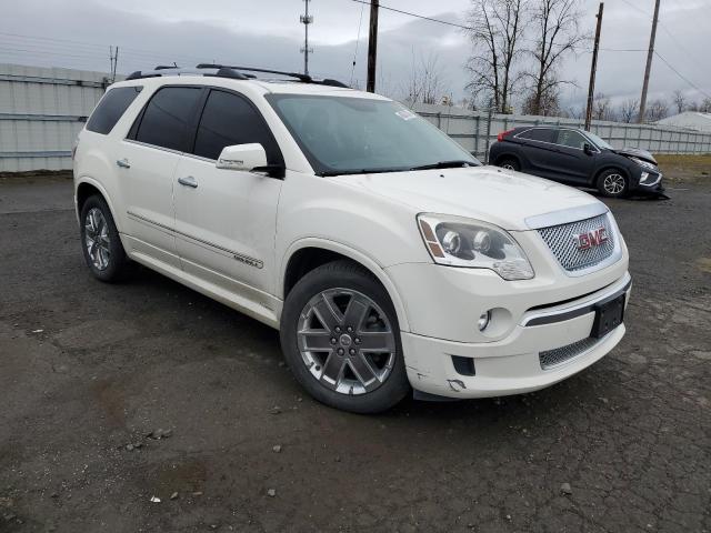 1GKKVTED4CJ313708 - 2012 GMC ACADIA DENALI WHITE photo 4