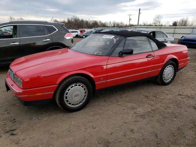 1G6VS3385NU125436 - 1992 CADILLAC ALLANTE RED photo 1