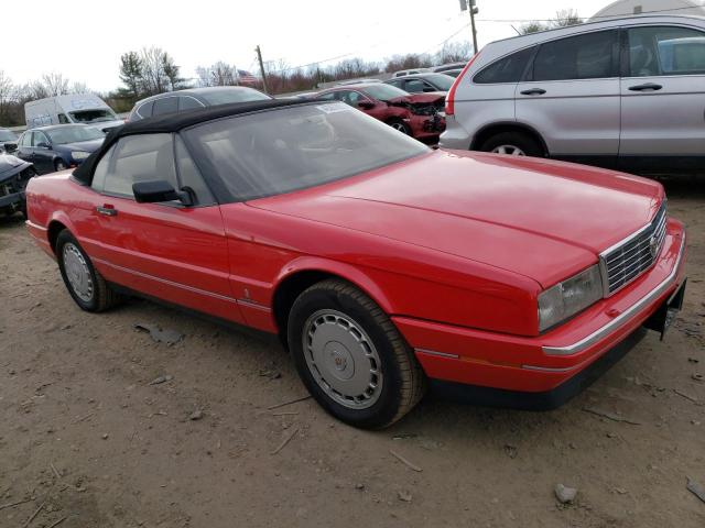 1G6VS3385NU125436 - 1992 CADILLAC ALLANTE RED photo 4