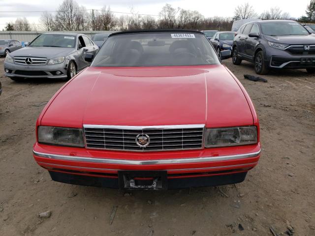 1G6VS3385NU125436 - 1992 CADILLAC ALLANTE RED photo 5