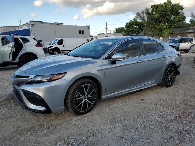 4T1G11AK0PU831577 - 2023 TOYOTA CAMRY SE NIGHT SHADE SILVER photo 1