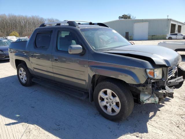 2HJYK16577H516296 - 2007 HONDA RIDGELINE RTL GRAY photo 4