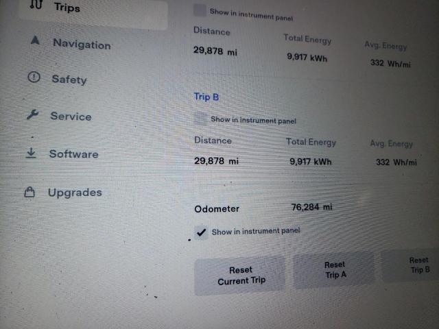 5YJSA1E2XHF199948 - 2017 TESLA MODEL S BLACK photo 9