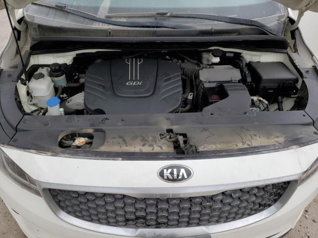 KNDMA5C15F6029399 - 2015 KIA SEDONA L WHITE photo 12