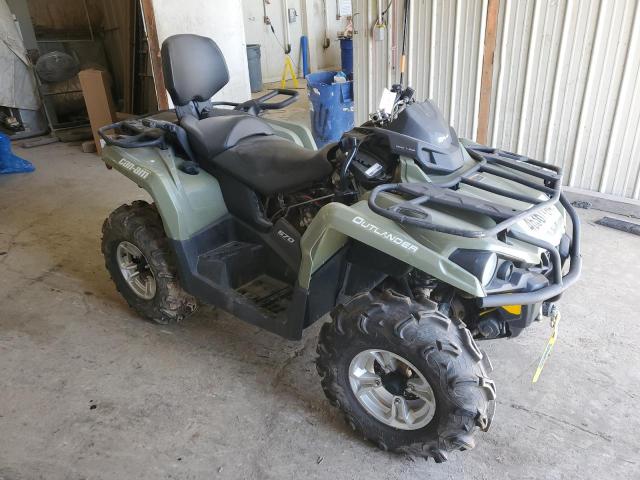 3JBLMAT26HJ000442 - 2017 CAN-AM OUTLANDER 570 GREEN photo 1