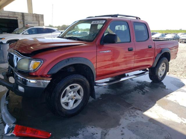 5TEGM92N83Z276558 - 2003 TOYOTA TACOMA DOUBLE CAB PRERUNNER RED photo 1