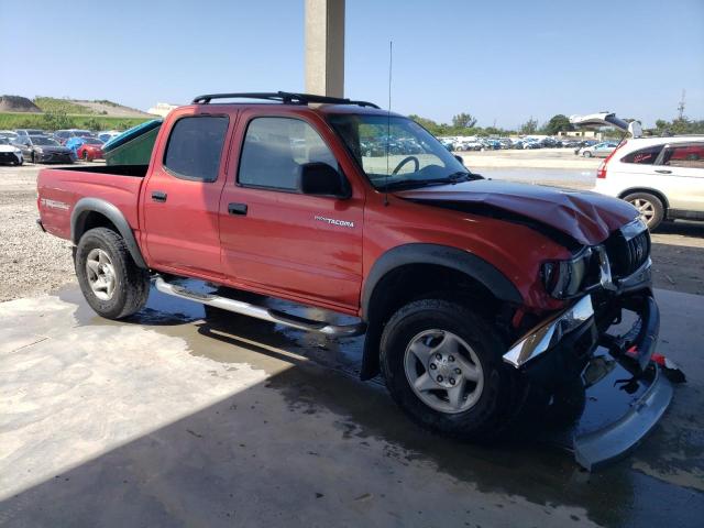 5TEGM92N83Z276558 - 2003 TOYOTA TACOMA DOUBLE CAB PRERUNNER RED photo 4